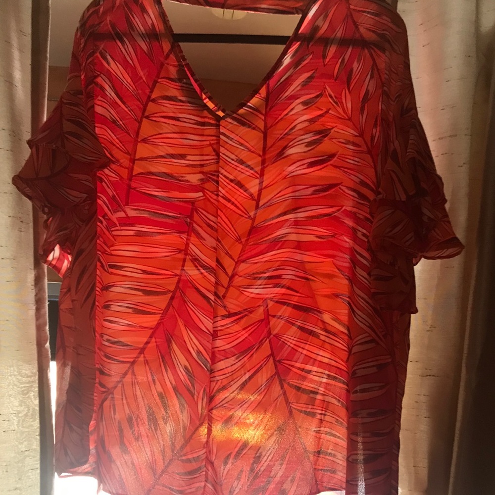 Colorful XXL Women’s Blouse